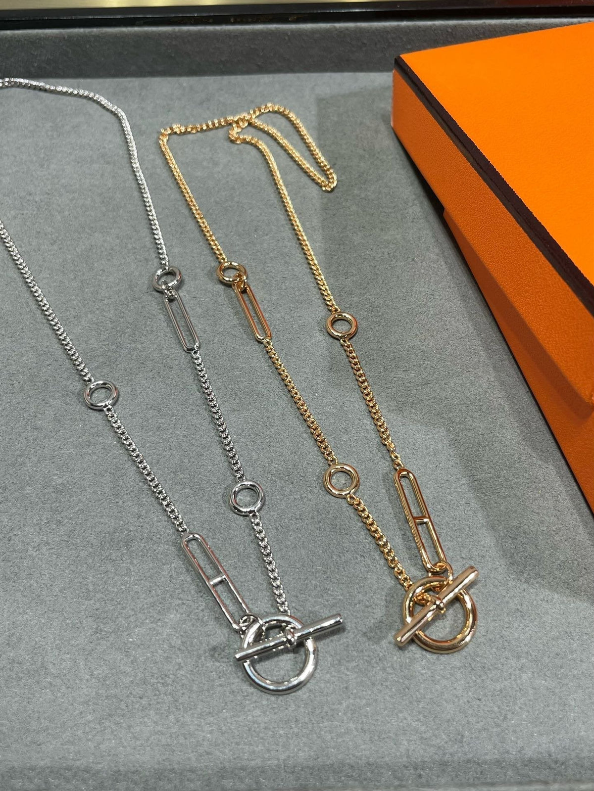 [baslovejewels]HM STERLING CHAINE D'ANCRE HEART