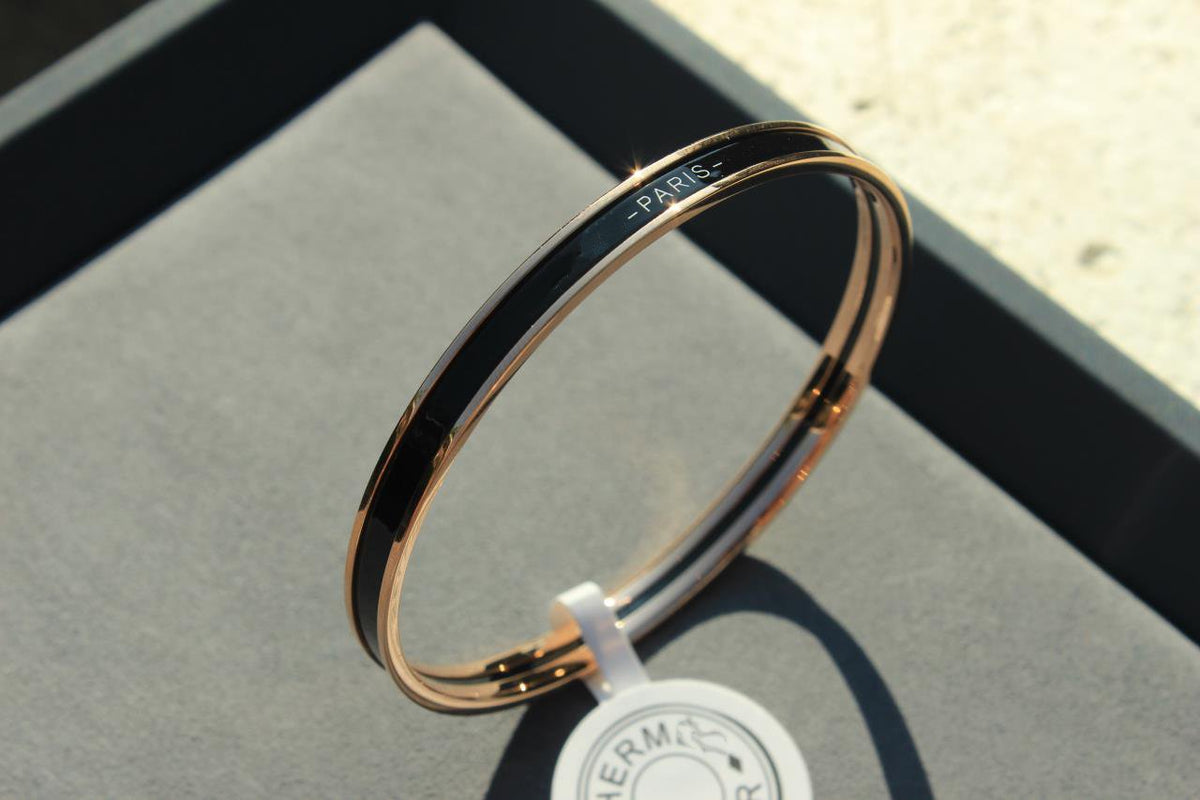 [baslovejewels]HM UNI BANGLE BAG PINK GOLD