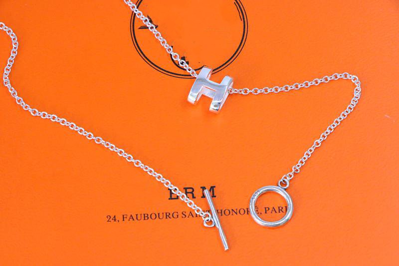 [baslovejewels]HM NECKLACE H LETTER OVAL SERIES