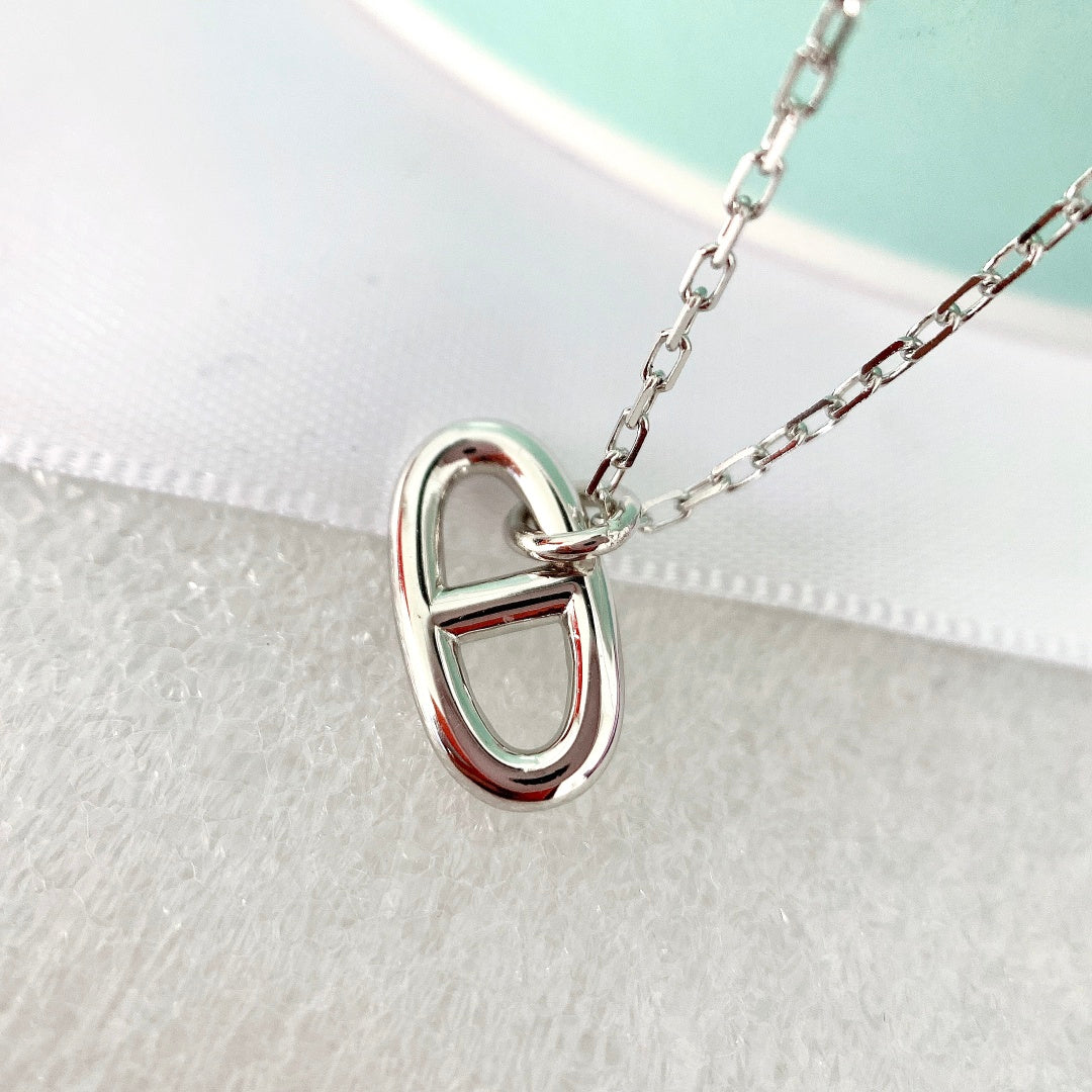 [baslovejewels]HM PIG NOSE NECKLACE