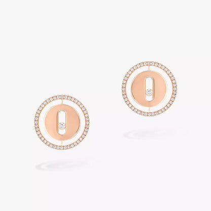 [baslovejewels]Lucky Move Diamond Earrings