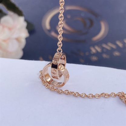 [baslovejewels]LOVE BRACELET DOUBLE RING