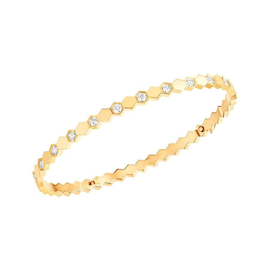 [baslovejewels]BEE LOVE GOLD DIAMOND BRACELET