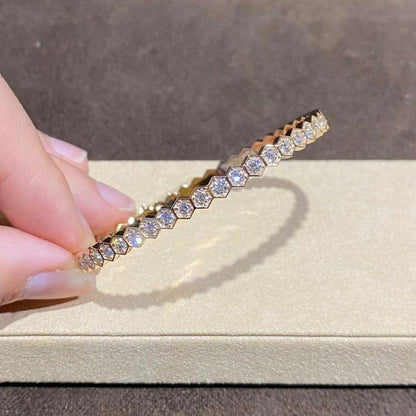 [baslovejewels]BEE LOVE GOLD BRACELET FULL DIAMOND