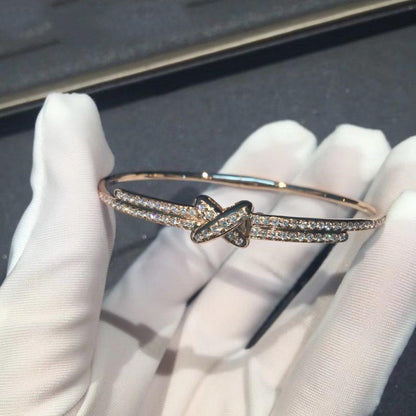 [baslovejewels]JEUX DE BRACELET DIAMONDS PINK GOLD