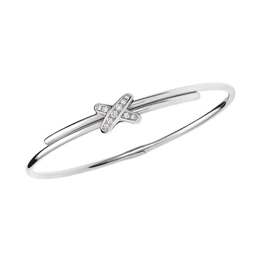 [baslovejewels]JEUX DE BRACELET SILVER DIAMONDS