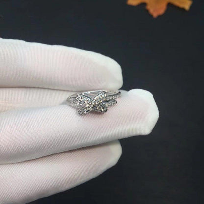 [baslovejewels]JEUX DE SILVER DIAMOND RING