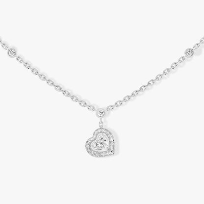 [baslovejewels]JOY HEART DIAMOND NECKLACE