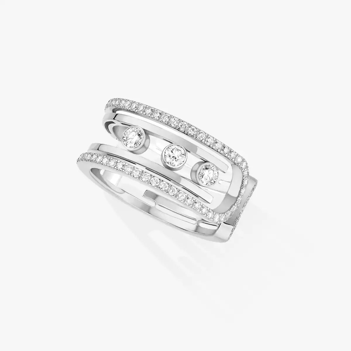[baslovejewels]Move 10th Diamond Ring in Gold