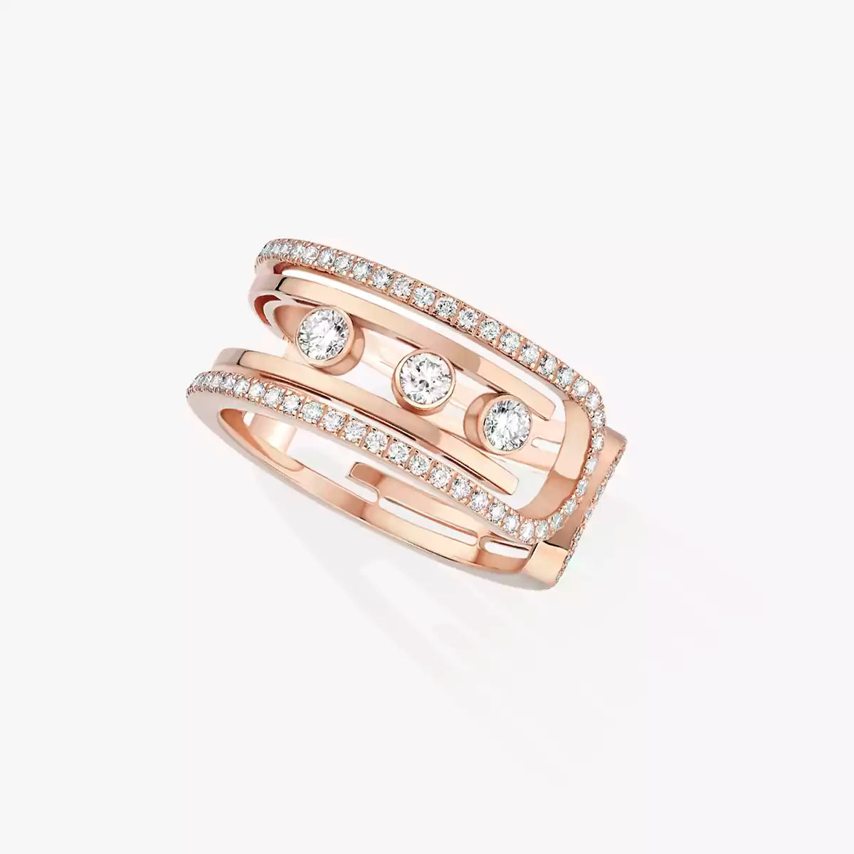 [baslovejewels]Move 10th Diamond Ring in Gold