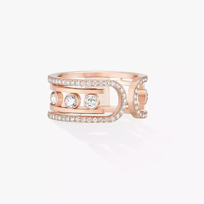 [baslovejewels]Move 10th Diamond Ring in Gold