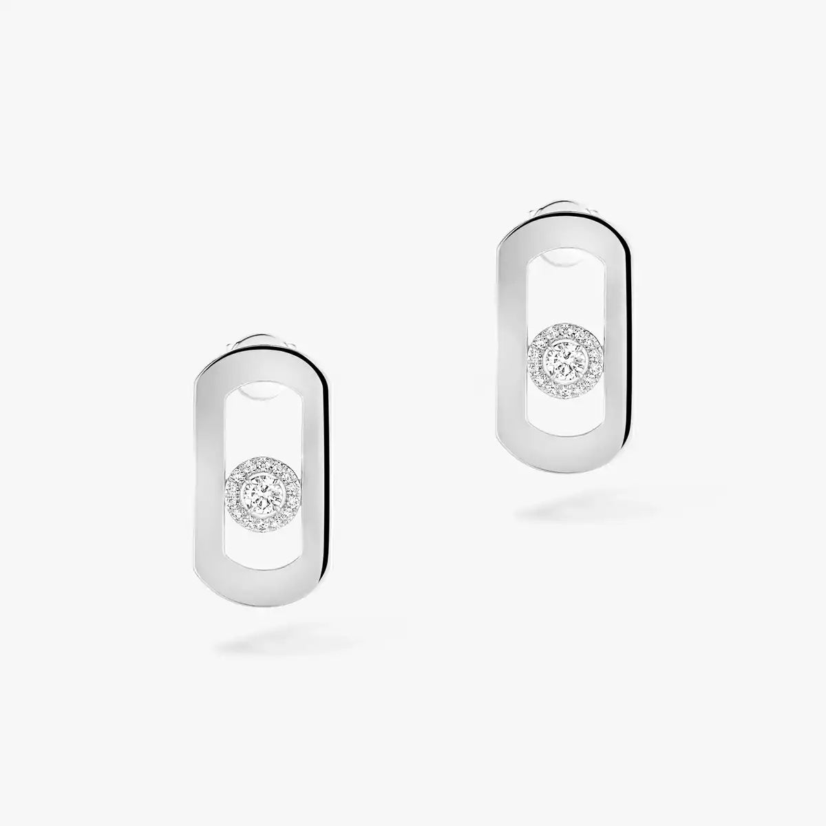 [baslovejewels]So Move Diamond Earrings in Yellow Gold