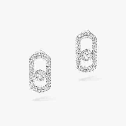 [baslovejewels]So Move Pave_-Set Diamond Earrings in Silver