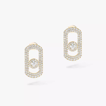 [baslovejewels]So Move Pave_-Set Diamond Earrings in Silver