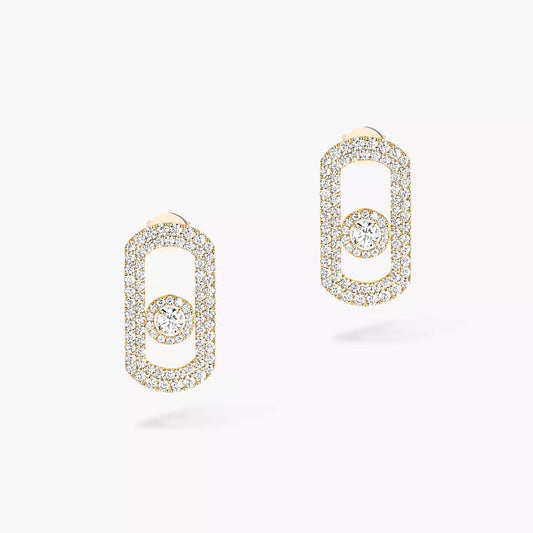 [baslovejewels]So Move Pave_-Set Diamond Earrings in Silver