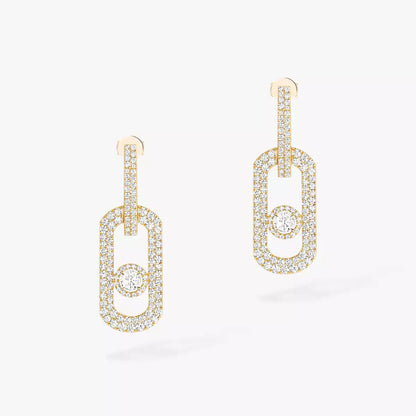 [baslovejewels]So Move XL Pave_-Set Diamond Pendant Earrings