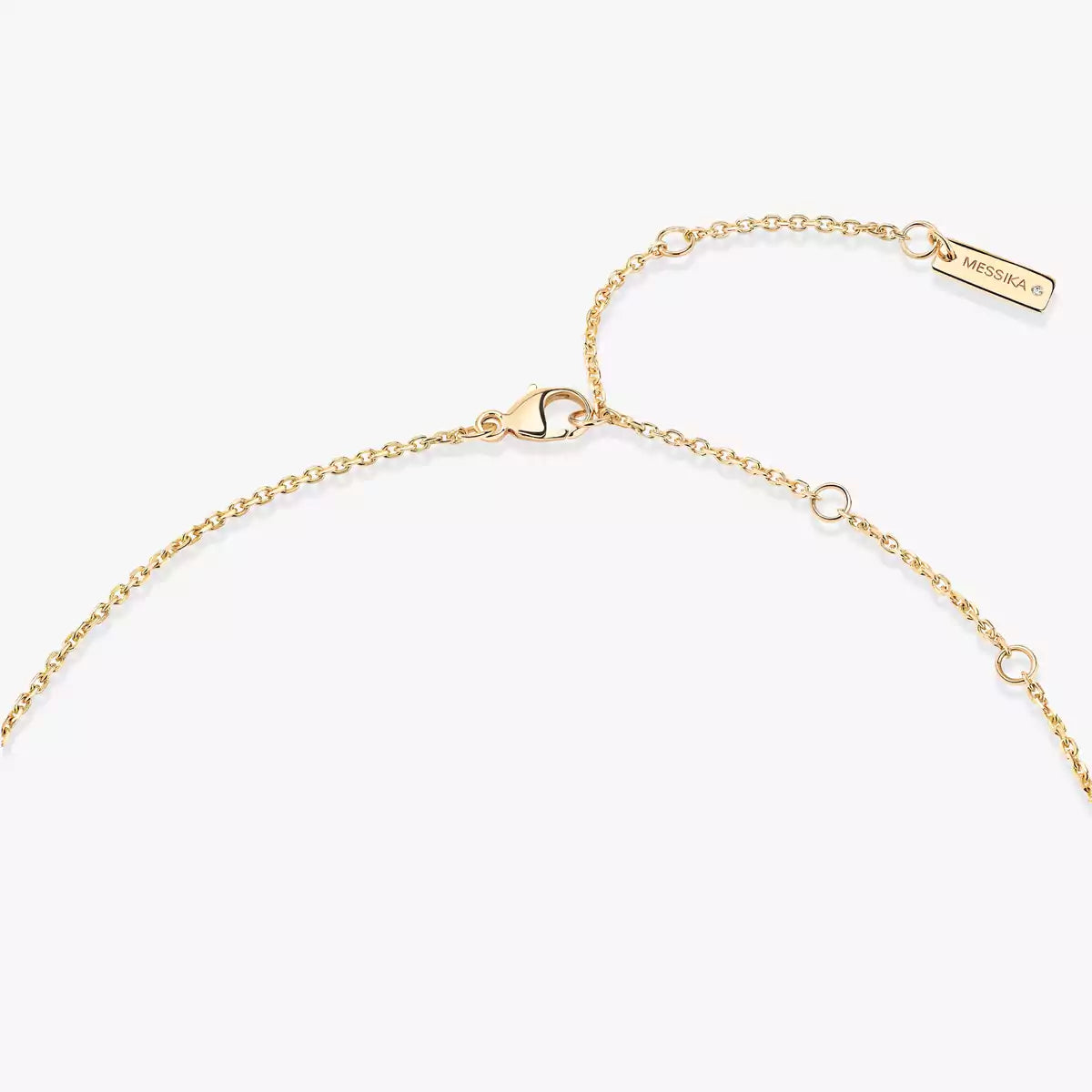 [baslovejewels]Lucky Eye Diamond Necklace in Rose Gold and Turquoise