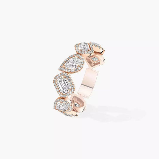 [baslovejewels]Diamond Wedding Ring My Twin
