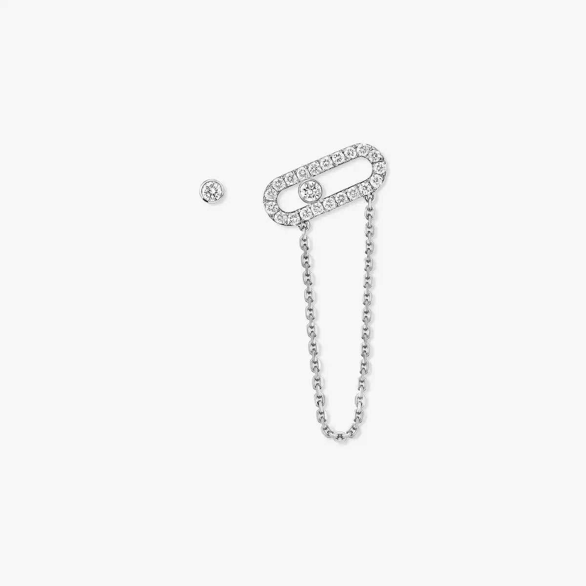 [baslovejewels]Move Uno Diamond Earrings