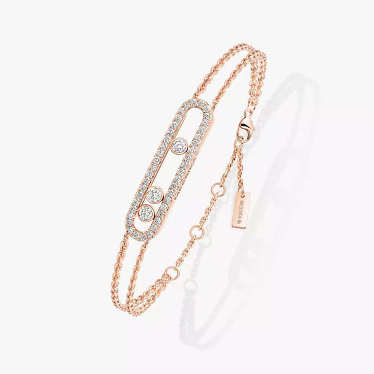 [baslovejewels] Move Classique pavé bracelet