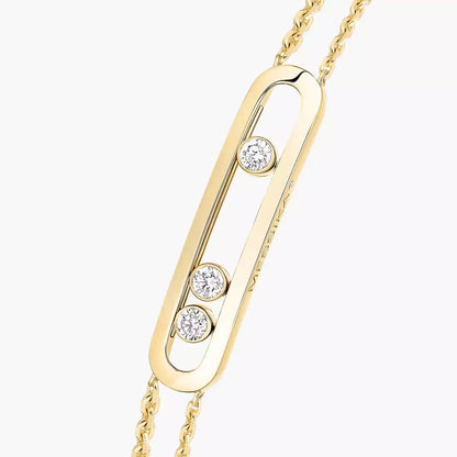 [baslovejewels]Lucky Eye Diamond Bracelet