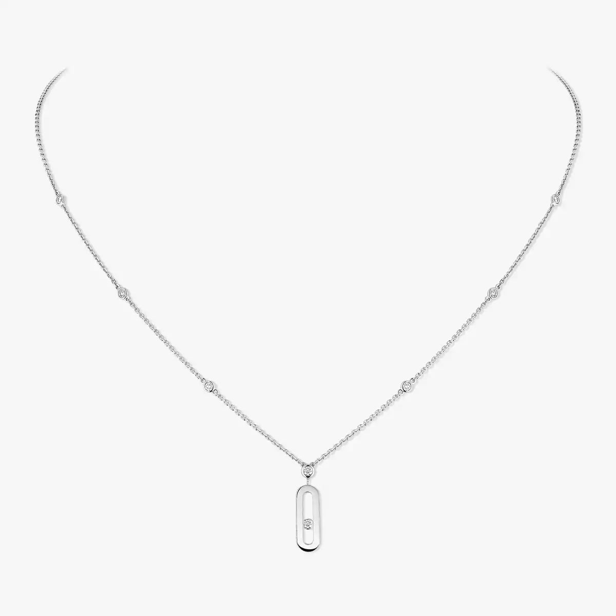 [baslovejewels] Move Uno Gold Diamond Long Necklace