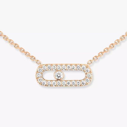 [baslovejewels]Diamond Necklace Move Uno