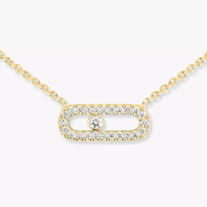 [baslovejewels]Diamond Necklace Move Uno
