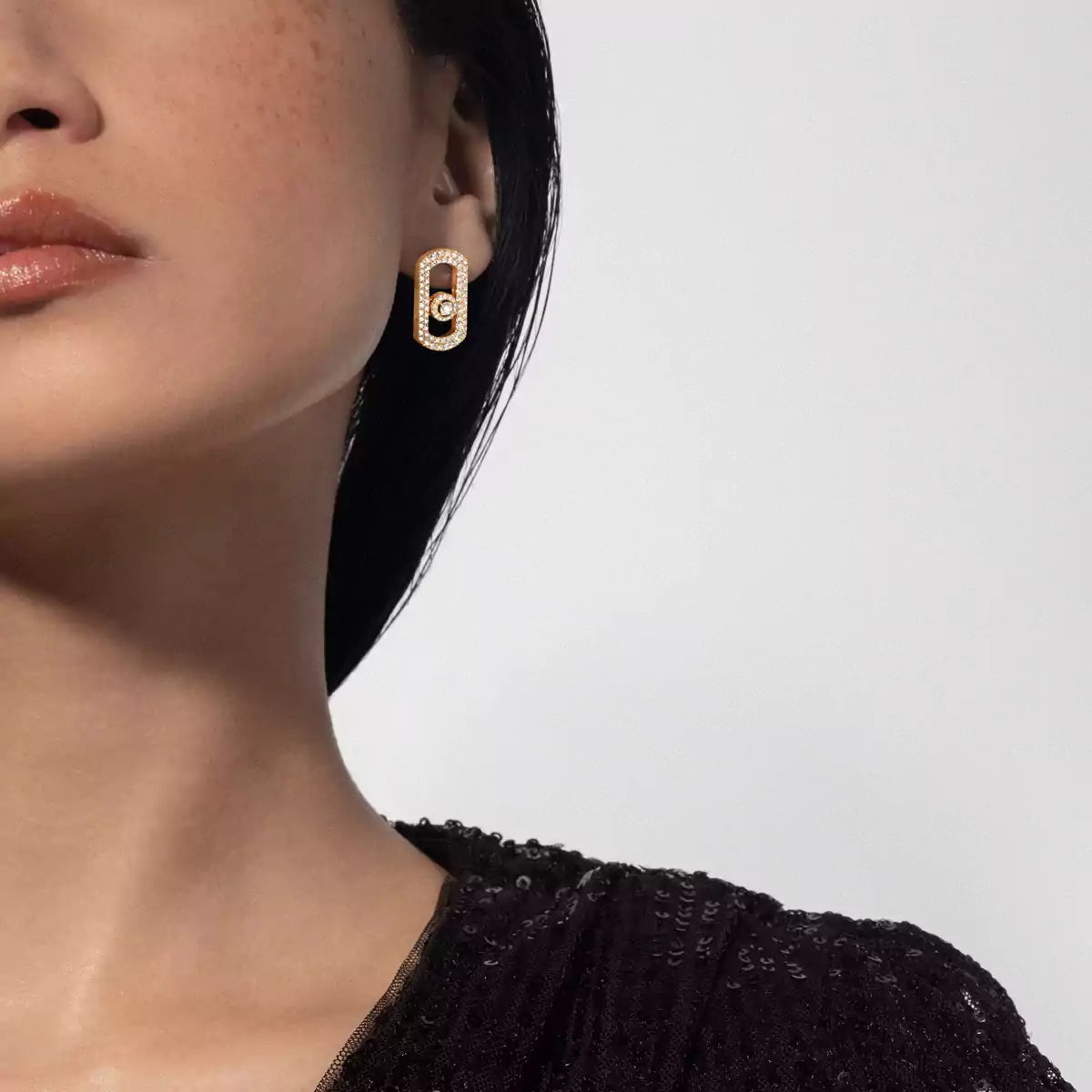 [baslovejewels]So Move Pave_-Set Diamond Earrings in Silver