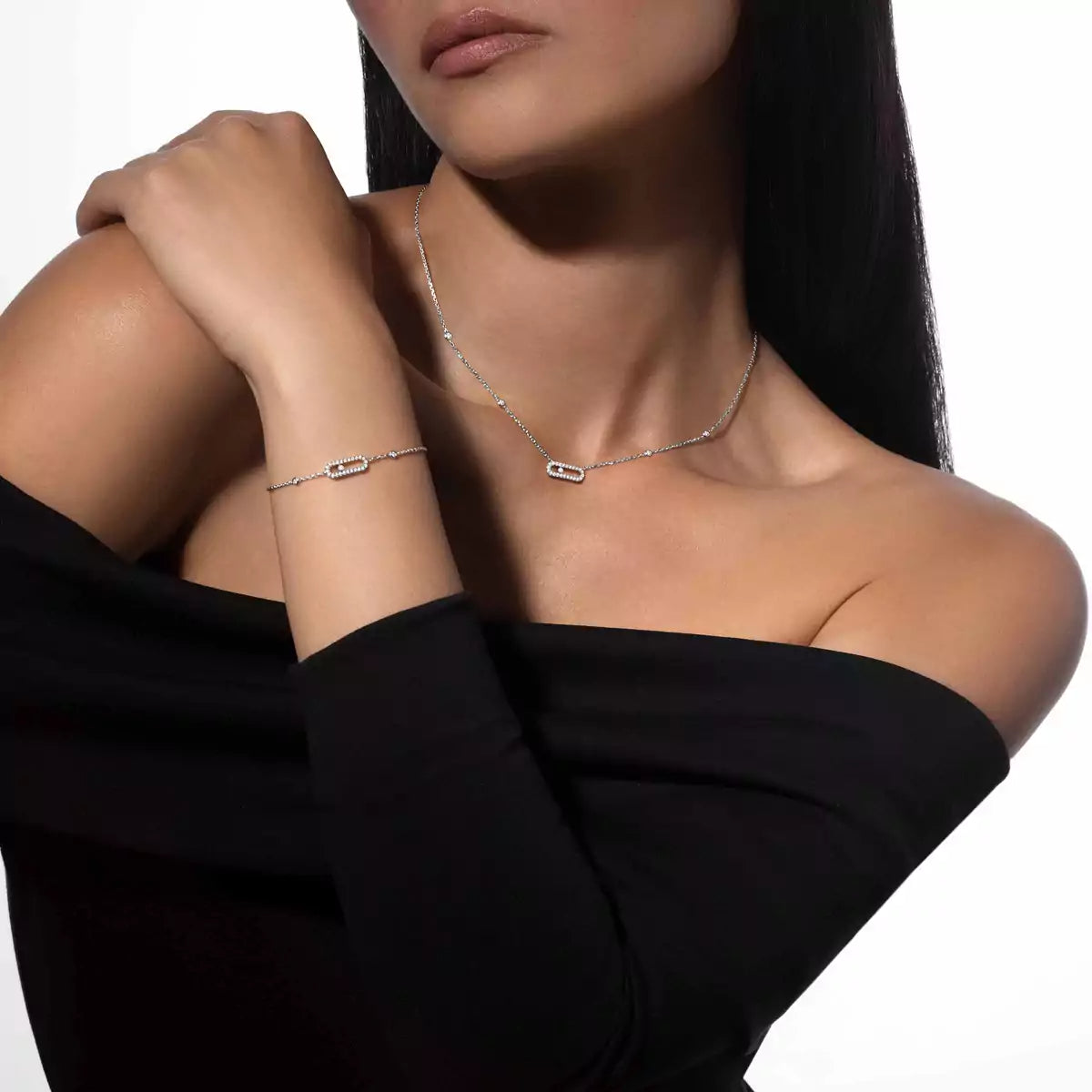 [baslovejewels]Move Uno Diamond Bracelet