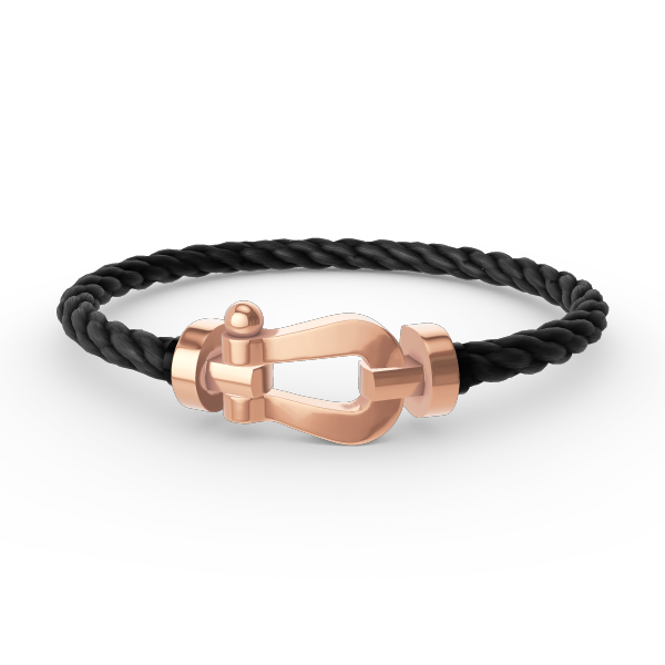 [baslovejewels]FORCE LARGE HORSESHOE NO DIAMOND BRACELET ROSE GOLD