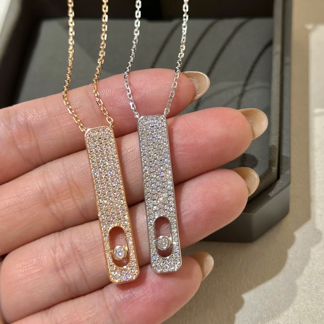[baslovejewels]MY FIRST DIAMOND PAVED NECKLACE