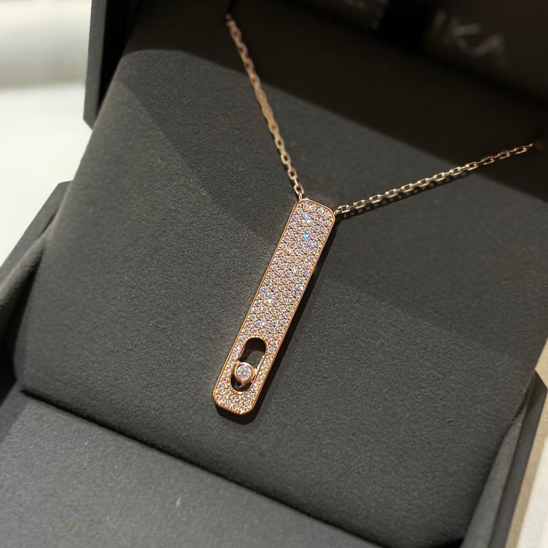 [baslovejewels]MY FIRST DIAMOND PAVED NECKLACE